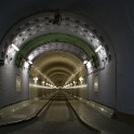 Alte  Tunnelröhre  Hamburg/Norderelbe : Alter Elbtunnel, Available Light, Bauwerke, Deutschland, Elbe, Gewässer, Hamburg, Norderelbe, Tunnel