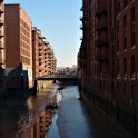 Fleet  bei Ebbe (Speicherstadt)  Hamburg/HafenCity : Bezirke, Deutschland, HafenCity, Hamburg, Hamburg-Mitte, Speicherstadt