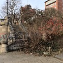 Treppe an der St. Pauli Hafenstrasse  Hamburg/St. Pauli : Bezirke, Deutschland, Hamburg, Hamburg-Mitte, St. Pauli