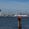 Blick nach Steinwerder  Hamburg/HafenCity : Bezirke, Deutschland, Hamburg, Hamburg-Mitte, Steinwerder