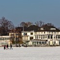 An der Außenalster  Hamburg/Alster : Alster, Außenalster, Deutschland, Gewässer, Hamburg, Winter