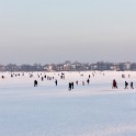 Auf der Außenalster  Hamburg/Alster : Alster, Außenalster, Deutschland, Gewässer, Hamburg, Winter