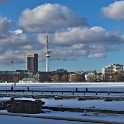 An der Außenalster  Hamburg/Alster : Alster, Außenalster, Deutschland, Gewässer, Hamburg, Winter