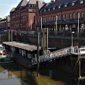 Anleger am Deutschen Zollmuseum  Hamburg/Zollkanal : Binnenhafen und Zollkanal, Deutschland, Gewässer, Hamburg