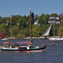 Wilhelmine (Ewer)  Hamburg/Hafengeburtstag : 2016, Deutschland, Ewer, Fischereiboote, Hafengeburtstag, Hamburg, Schiffe, Segelschiffe, Veranstaltungen