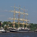 Bark Kruzenshtern  Hamburg/Hafengeburtstag : 2016, Bark, Deutschland, Hafengeburtstag, Hamburg, Schiffe, Segelschiffe, Veranstaltungen