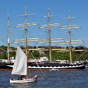 Bark Kruzenshtern  Hamburg/Hafengeburtstag : 2016, Bark, Deutschland, Hafengeburtstag, Hamburg, Schiffe, Segelschiffe, Veranstaltungen