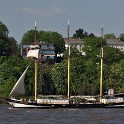 Dreimast-Marssegelschoner Swaensborgh  Hamburg/Hafengeburtstag : 2016, Deutschland, Hafengeburtstag, Hamburg, Schiffe, Schoner, Segelschiffe, Veranstaltungen