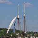 Gaffelschoner Ide Min  Hamburg/Hafengeburtstag : 2016, Deutschland, Hafengeburtstag, Hamburg, Schiffe, Schoner, Segelschiffe, Veranstaltungen