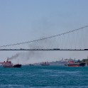 Fatih Sultan Mehmet Brücke (Sariyer - Beykoz)  Istanbul/Bosporus : Bosporus, Fatih Sultan Mehmet Brücke, Istanbul, Türkei