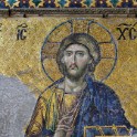 Mosaik Jesus Christus  Istanbul/Fatih (Hagia Sophia) : Eminönü-alt, Hagia Sophia, Istanbul, Moscheen, Stadtteile, Türkei