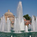 Wasserfontänen im Sultan-Ahmet Park  Istanbul/Eminönü-alt : Eminönü-alt, Istanbul, Parks, Stadtteile, Sultan Ahmet Park, Türkei