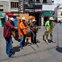 Musikgruppe (Istiklal Sd.)  Istanbul/Beyoglu : Beyoglu, Istanbul, Istiklal Caddesi, Sonstiges, Stadtteile, Türkei