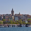 Blick auf den Galata-Turm  Istanbul/Beyoglu : Beyoglu, Istanbul, Karaköy, Türkei