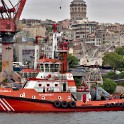 Löschboote am Goldenen Horn  Istanbul/Beyoglu : Beyoglu, Istanbul, Sonstiges, Stadtteile, Türkei