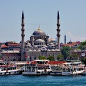 Neue Moschee (Yeni-Moschee)  Istanbul/Eminönü-alt : Eminönü-alt, Istanbul, Moscheen, Neue Moschee, Schiffsanleger, Stadtteile, Türkei