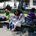 Im Schatten auf dem Beyatit-Platz  Istanbul/Fatih : Fatih, Istanbul, Istanbul Universität, Stadtteile, Türkei, Universitäten