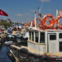 Schiffsanleger hinter dem Busbahnhof  Istanbul/Eminönü-alt : Eminönü-alt, Fähren und Wassertaxi, Istanbul, Schiffsanleger, Stadtteile, Türkei, Verkehrsmittel